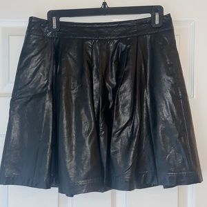 McGinn Faux Leather Skirt